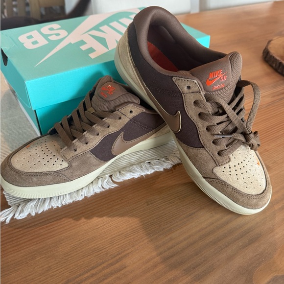 Nike Force 58 Baroque Brown/Parachute Beige/Desert Khaki/Mosswood Brown - Picture 1 of 5